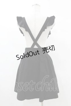 画像2: KILL STAR / YUNA SUSPENDER SKIRT XS ブラック H-25-03-05-043-SL-SK-KB-ZS