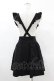 画像2: KILL STAR / YUNA SUSPENDER SKIRT XS ブラック H-25-03-05-043-SL-SK-KB-ZH (2)