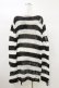 画像2: KILL STAR / Pugsley Knit Sweater L 黒×白 H-25-03-06-005-SL-TO-KB-ZH (2)