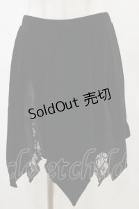 KILL STAR / Lester Velvet Mini Skirt S 黒 H-25-03-06-046-SL-SK-KB-OS