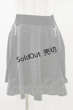 画像1: KILL STAR / Studio 666 Skater Skirt S 黒 H-25-03-06-047-SL-SK-KB-ZH