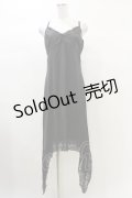 KILL STAR / Loya Satin Maxi Dress M 黒 H-25-03-06-048-SL-OP-KB-ZH