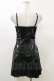 画像2: DARK IN LOVE / Punk pink locomotive rebel shiny mini dress XS 黒×ピンク H-25-03-06-049-PU-OP-KB-ZH (2)