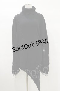 KILL STAR / Placebo Knit Sweater S 黒 H-25-03-06-006-SL-CO-KB-ZI