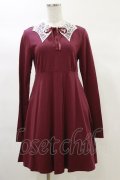 KILL STAR / Charmed School Dress S CRIMSON red H-25-03-06-053-SL-OP-KB-ZH