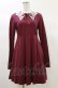 画像1: KILL STAR / Charmed School Dress S CRIMSON red H-25-03-06-053-SL-OP-KB-ZH (1)