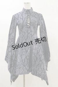 KILL STAR / Divine Touch Keyhole Dress XS グレー H-25-03-06-055-SL-OP-KB-ZH