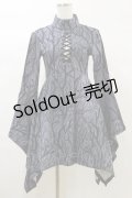 KILL STAR / Divine Touch Keyhole Dress XS グレー H-25-03-06-057-SL-OP-KB-ZH