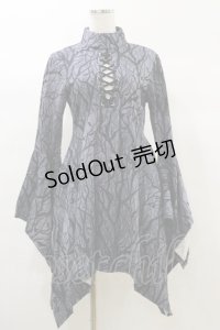 KILL STAR / Divine Touch Keyhole Dress M グレー H-25-03-06-061-SL-OP-KB-ZI