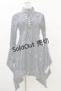KILL STAR / Divine Touch Keyhole Dress M グレー H-25-03-06-062-SL-OP-KB-OS