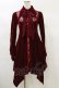 画像1: KILL STAR / Nymyra Velvet Cameo Dress XS Blood red H-25-03-06-068-SL-OP-KB-ZH (1)
