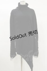 KILL STAR / Placebo Knit Sweater S 黒 H-25-03-06-008-SL-CO-KB-ZH