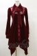 画像1: KILL STAR / Nymyra Velvet Cameo Dress S Blood red H-25-03-06-069-SL-OP-KB-ZH (1)