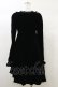 画像2: KILL STAR / Imperia Long Sleeve Velvet Dress S 黒 H-25-03-06-070-SL-OP-KB-ZH (2)