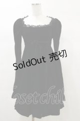 KILL STAR / Imperia Long Sleeve Velvet Dress XS 黒 H-25-03-06-071-SL-OP-KB-ZH