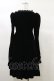 画像2: KILL STAR / Imperia Long Sleeve Velvet Dress XS 黒 H-25-03-06-072-SL-OP-KB-ZH (2)
