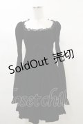 KILL STAR / Imperia Long Sleeve Velvet Dress XS 黒 H-25-03-06-075-SL-OP-KB-ZI