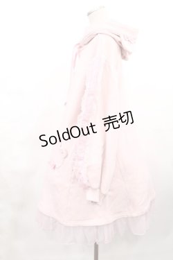 画像2: Angelic Pretty / Bearストライプリボンカットワンピース Free ピンク H-25-03-06-1034-AP-OP-NS-ZH