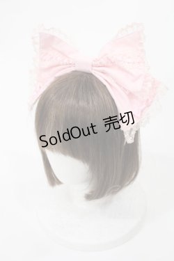 画像1: Angelic Pretty / お花のはしごレースカチューシャ  ピンク H-25-03-06-1035-AP-AC-NS-ZH