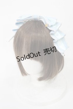 画像1: BABY,THE STARS SHINE BRIGHT / Junoの祝福リボンカチューシャ  サックス H-25-03-06-1038-BA-AC-NS-ZH