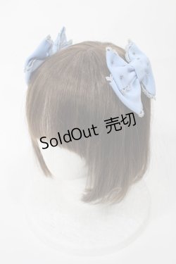 画像3: Angelic Pretty / きらめきグログランリボンコーム  サックス H-25-03-06-1040-AP-AC-NS-ZH