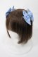 画像3: Angelic Pretty / きらめきグログランリボンコーム  サックス H-25-03-06-1040-AP-AC-NS-ZH (3)