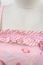 画像6: Angelic Pretty / MIRACLECANDYドットチュールジャンパースカート【難有】 Free ピンク H-25-03-06-1007-AP-OP-NS-ZH (6)