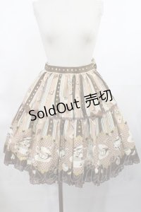Angelic Pretty / Wonder Partyティアードスカート Free ブラウン H-25-03-06-1009-AP-SK-NS-ZH