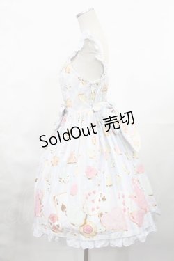 画像2: Angelic Pretty / Wonder Cookieジャンパースカート Free サックス H-25-03-06-1002-AP-OP-NS-ZH