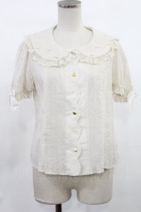 Angelic Pretty / Airyスカラップブラウス Free アイボリー H-25-03-06-1023-AP-BL-NS-ZH