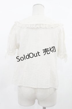 画像2: Angelic Pretty / Airyスカラップブラウス Free アイボリー H-25-03-06-1023-AP-BL-NS-ZH
