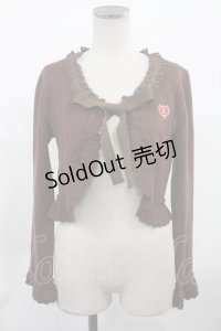 BABY,THE STARS SHINE BRIGHT / フリルニットボレロ Free ブラウン H-25-03-06-1025-BA-TO-NS-ZH