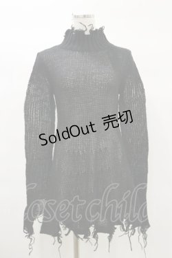 画像1: KILL STAR / Faylinn Sweater XS 黒 H-25-03-06-012-SL-TO-KB-ZH