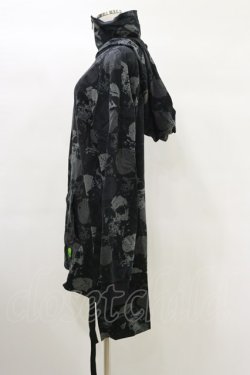 画像3: KILL STAR / Tzompantli Oversized Hoodie S 黒 H-25-03-06-019-SL-TO-KB-ZI