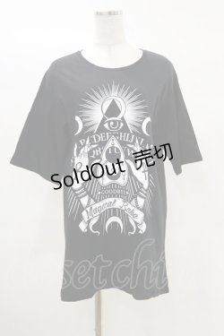 画像1: Restyle / MAGICAL BEBE Tシャツ M 黒 H-25-03-06-022-GO-TO-KB-ZH