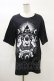画像1: Restyle / MAGICAL BEBE Tシャツ M 黒 H-25-03-06-023-GO-TO-KB-ZH (1)