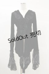 KILL STAR / Weira Hooded Top S 黒 H-25-03-06-032-SL-TO-KB-ZH