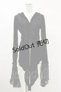 KILL STAR / Weira Hooded Top S 黒 H-25-03-06-032-SL-TO-KB-ZH