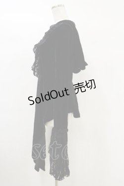 画像3: KILL STAR / Weira Hooded Top S 黒 H-25-03-06-032-SL-TO-KB-ZH