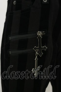 画像3: KILL STAR / Walk The Plank Trousers S ブラック H-25-03-06-034-SL-PA-KB-ZH