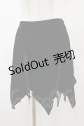 【SALE】KILL STAR / Lester Velvet Mini Skirt S 黒 H-25-03-06-041-SL-SK-KB-ZT181