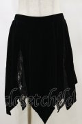KILL STAR / Lester Velvet Mini Skirt S 黒 H-25-03-06-043-SL-SK-KB-ZH