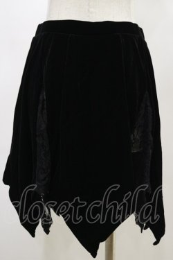 画像2: KILL STAR / Lester Velvet Mini Skirt S 黒 H-25-03-06-043-SL-SK-KB-ZH