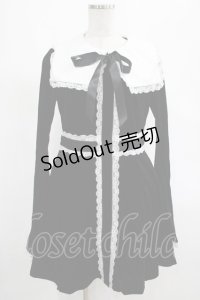 KILL STAR / Infinity Coven Long Sleeve Dress M 黒×白 H-25-03-07-1001-SL-OP-KB-ZH