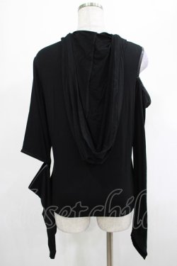 画像3: KILL STAR / Morwen Hooded Top L 黒 H-25-03-07-1031-SL-TO-KB-ZH