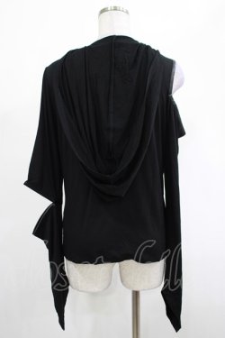 画像3: KILL STAR / Morwen Hooded Top L 黒 H-25-03-07-1033-SL-TO-KB-ZH