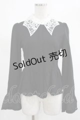 KILL STAR / Morgana Shirt XS 黒×白 H-25-03-07-1035-SL-BL-KB-ZH