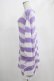 画像2: KILL STAR / Viola Knit Sweater L ホワイト×パープル H-25-03-07-1038-SL-TO-KB-ZH (2)