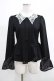 画像1: KILL STAR / Morgana Shirt XS 黒×白 H-25-03-07-1039-SL-BL-KB-ZH (1)