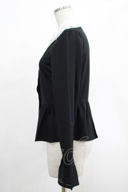 画像2: KILL STAR / Morgana Shirt XS 黒×白 H-25-03-07-1039-SL-BL-KB-ZH